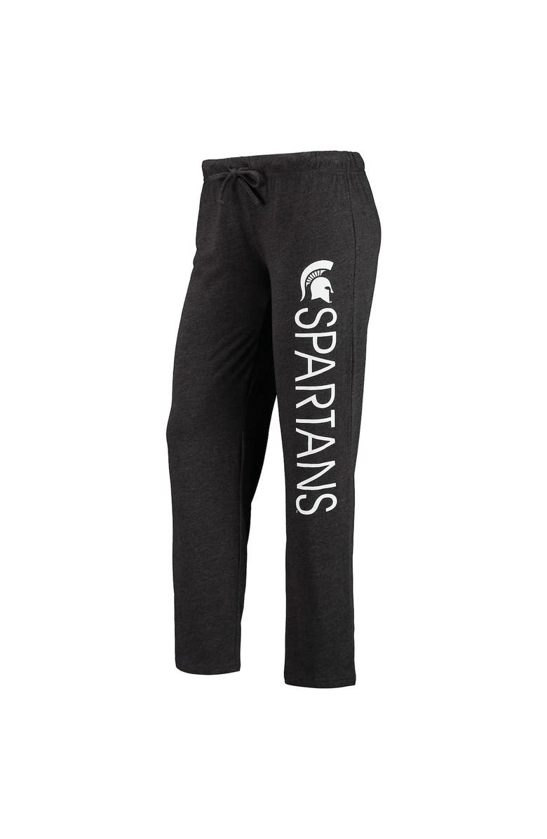 CONCEPTS SPORT Women's Concepts Sport Black/Green Michigan State Spartans Tank Top & Pants Sleep Set, Alternate, color, 