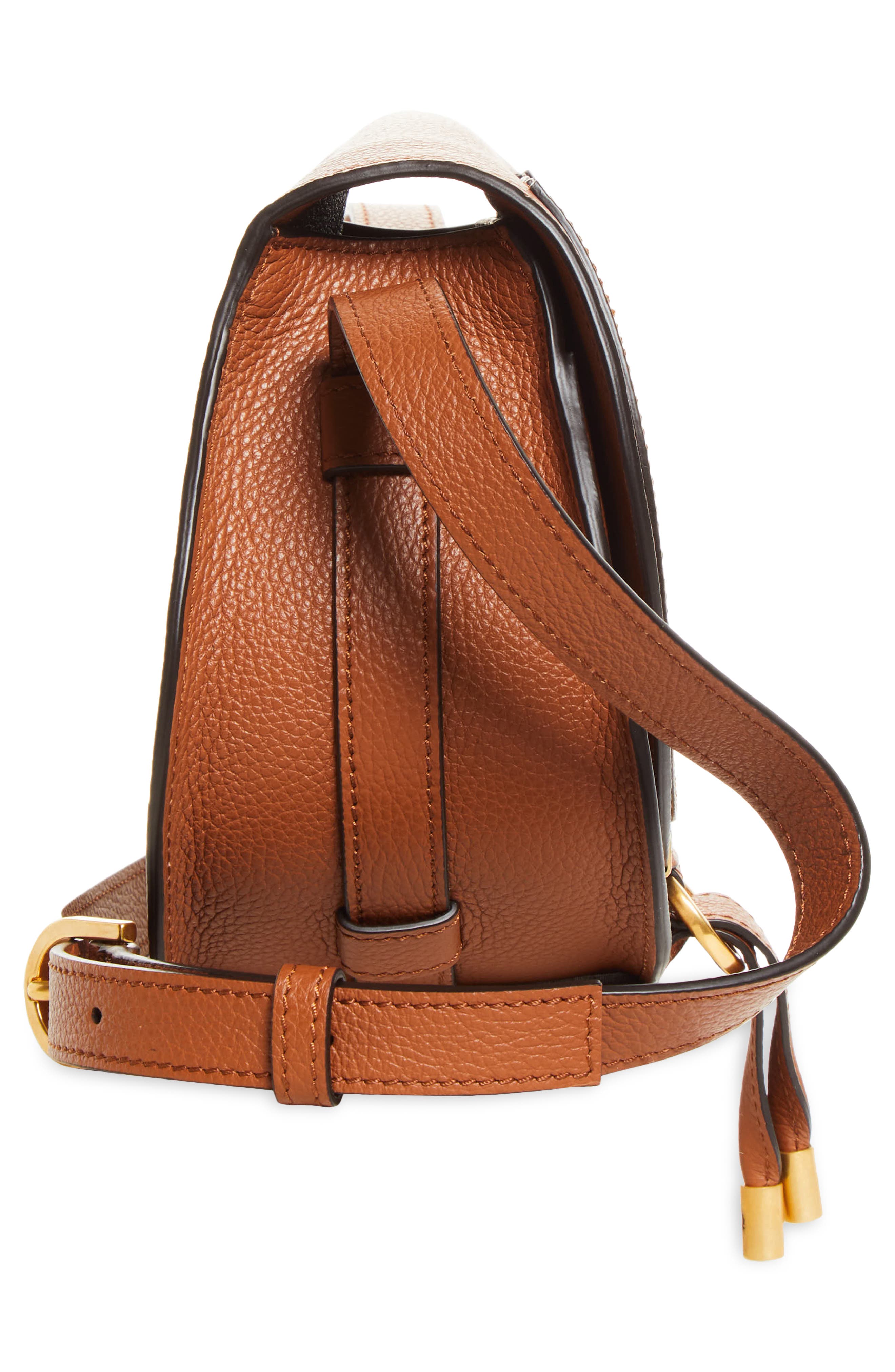 Small Marcie Leather Crossbody Bag, Alternate, color, TAN