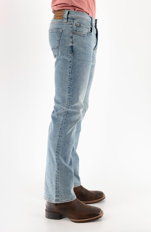 Devil-dog Dungarees Boocut Jeans In Blue