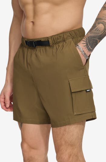 Cargo Volley Stretch Swim Trunks