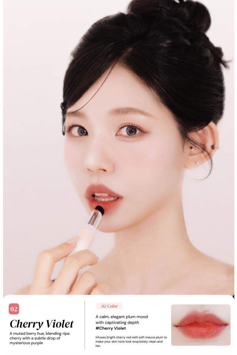 2-Pc. Water Jelly Lip Tint Set, Alternate, color, WJ02 Cherry Violet
