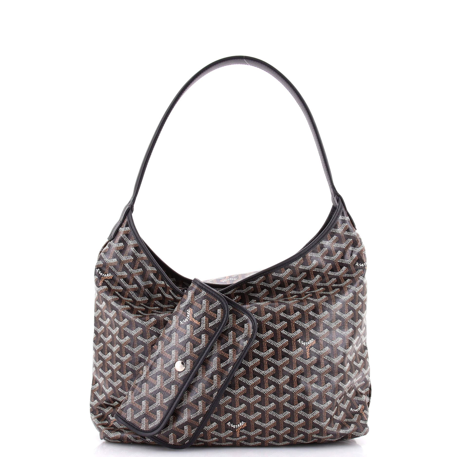 Boheme Hobo Coated Canvas, Alternate, color, Black