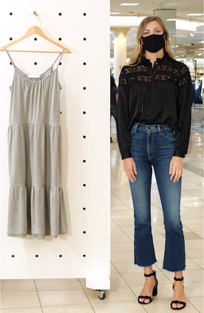 Tiered Jersey Dress, sales video thumbnail