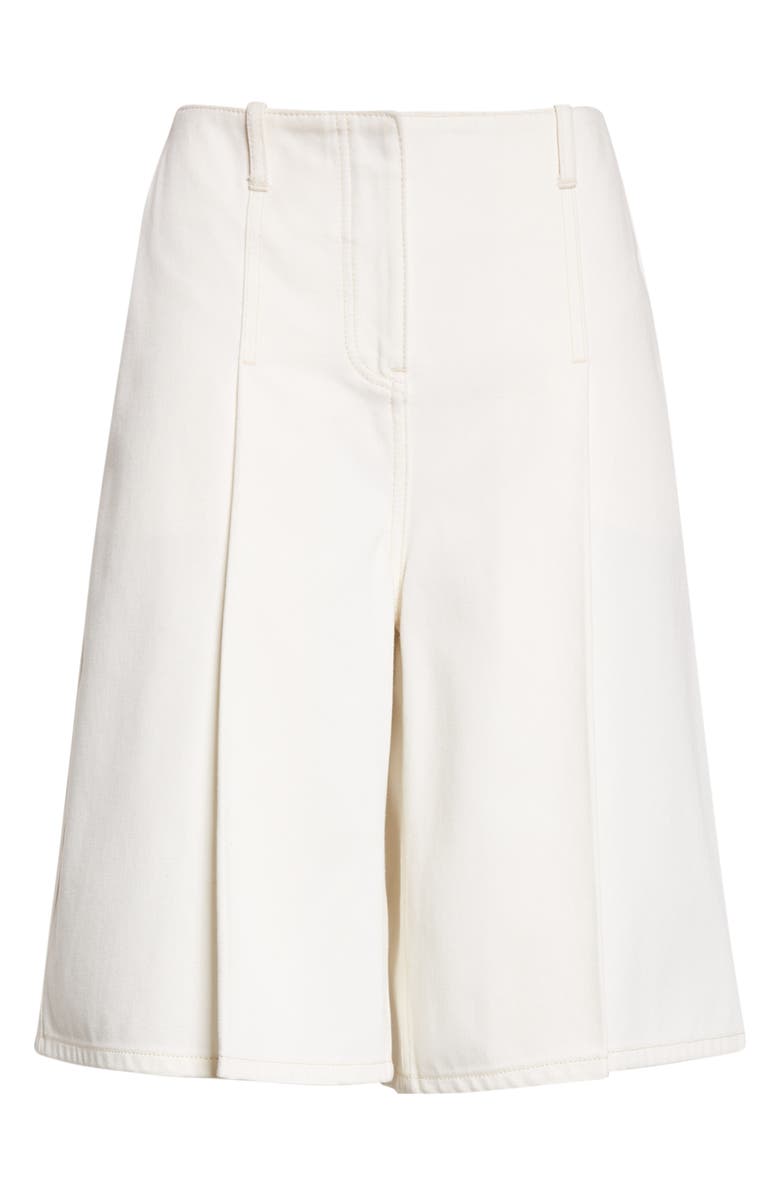 3.1 Phillip Lim Ghost Patch Lightweight Denim Bermuda Shorts, Alternate, color, Tofu
