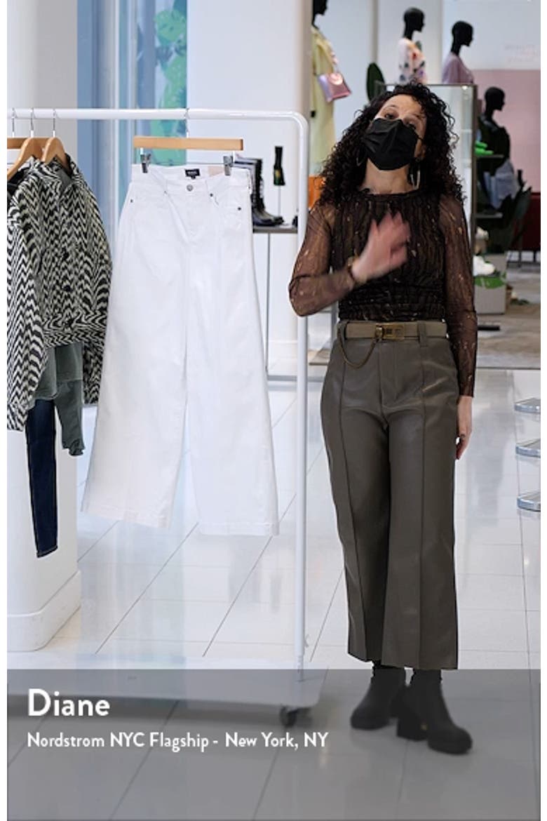 Teresa Ankle Wide Leg Jeans video