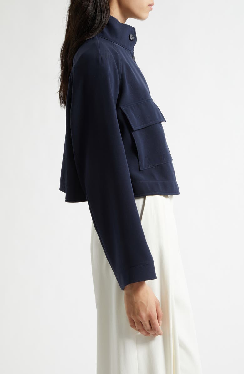 BOSS Jotana Wrinkle Resistant Crepe Jacket, Alternate, color, Sky Captain