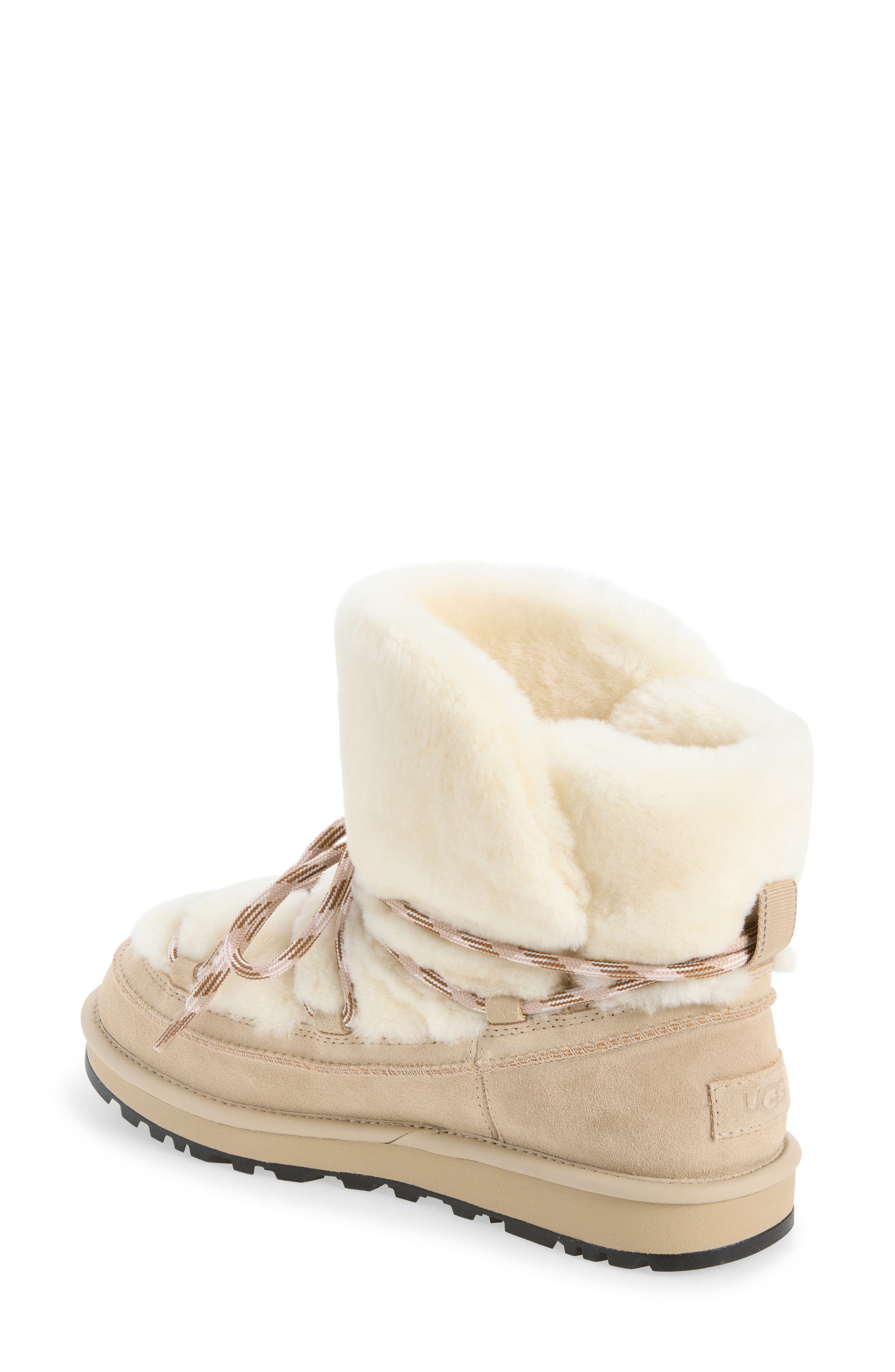 Classic Tread Fluffed Boot, Alternate, color, MOONLIGHT