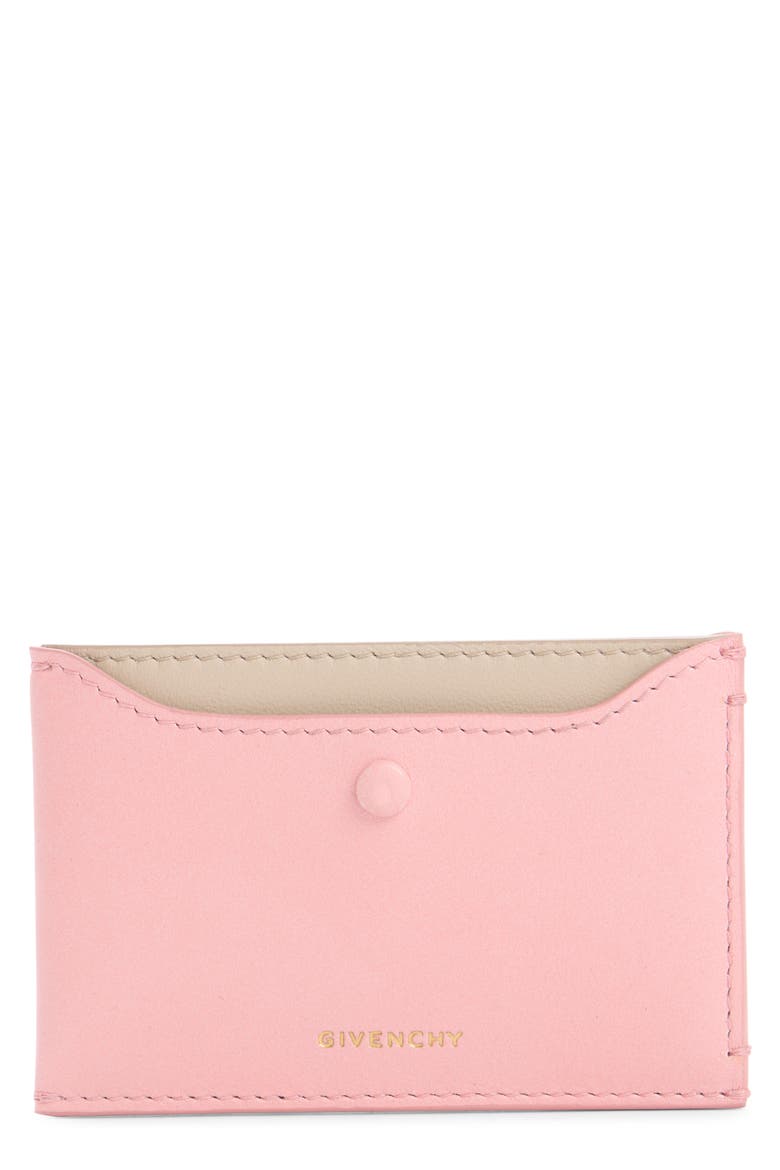 Day Colorblock Card Case, Main, color, FLAMINGO
