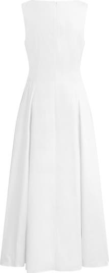 The Catherine Sleeveless Flare Maxi Dress