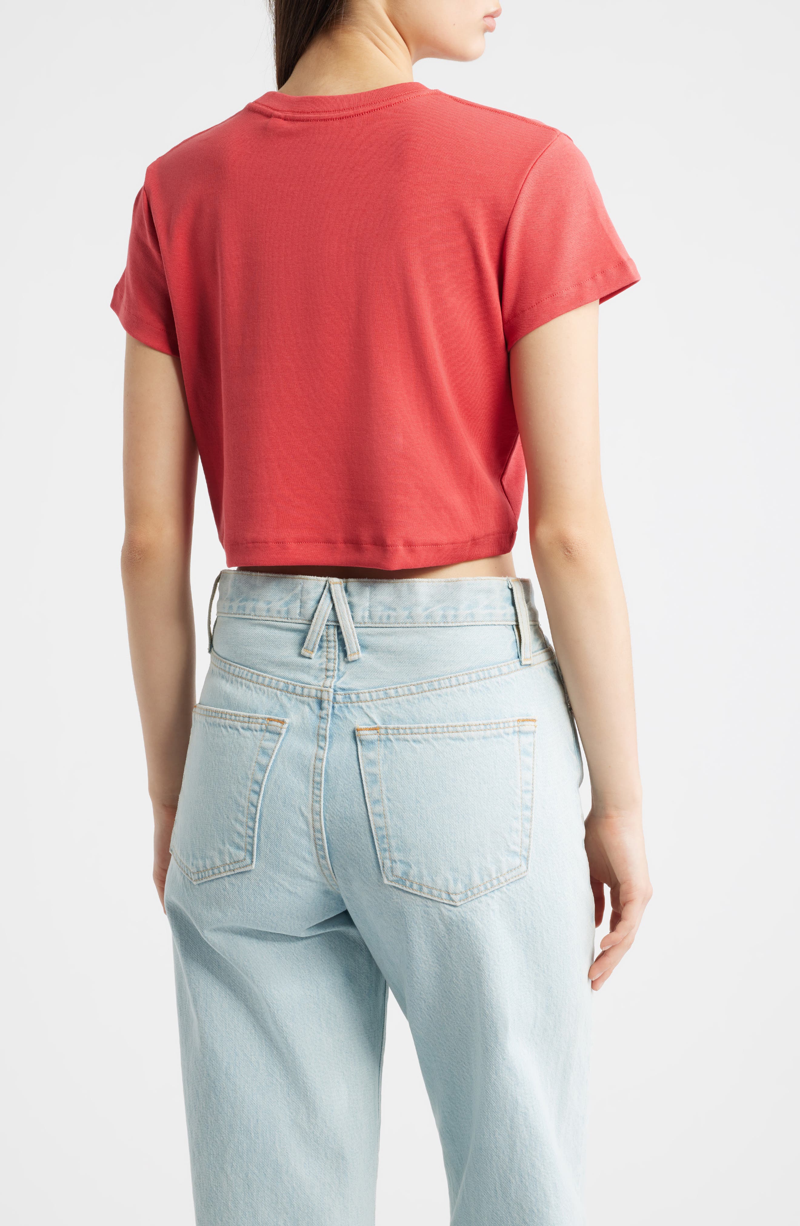 Rip Curl Pacific Coast Embroidered Baby Tee (Women) | Nordstrom