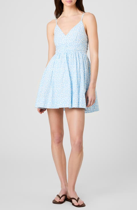 Rhodes Stacey Floral Print Minidress