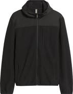 Zella Full Zip Grid Fleece Jacket