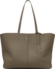 MAISON de SABRÉ Large Leather Zipped Soft Tote
