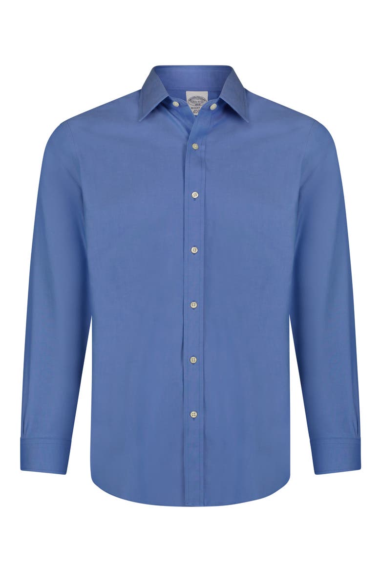 Non-Iron Regent Fit Dress Shirt, Alternate, color, SLD FB
