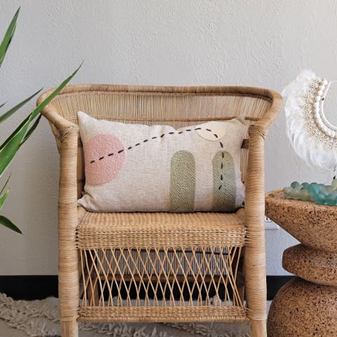 Desert Dawn Throw Pillow - Cover Only