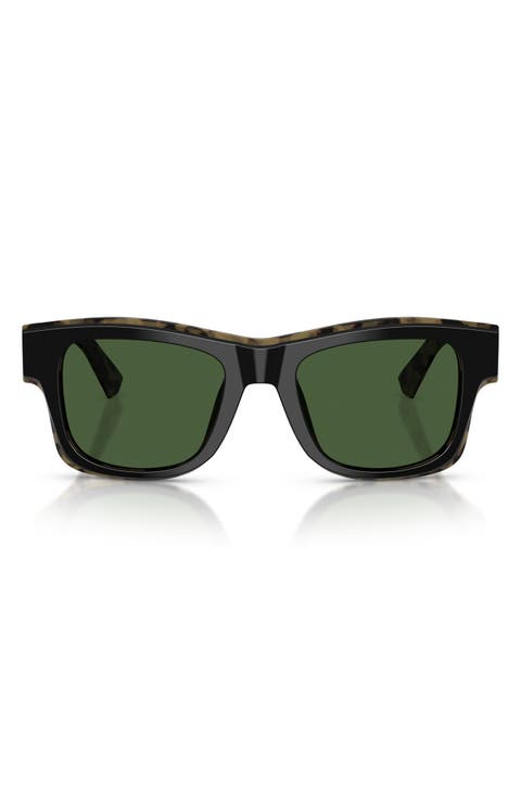 52mm Square Sunglasses