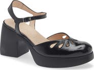 Wonders Ankle Strap Platform Pump