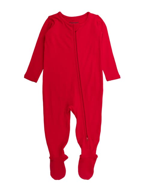 Modal Blend One Piece Footie Pajamas