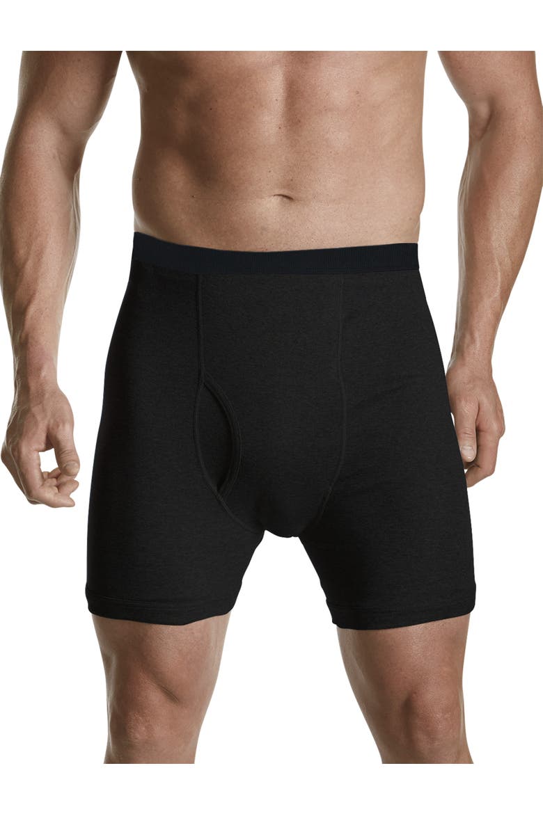 3-pk Boxer Briefs, Alternate, color, BLACK