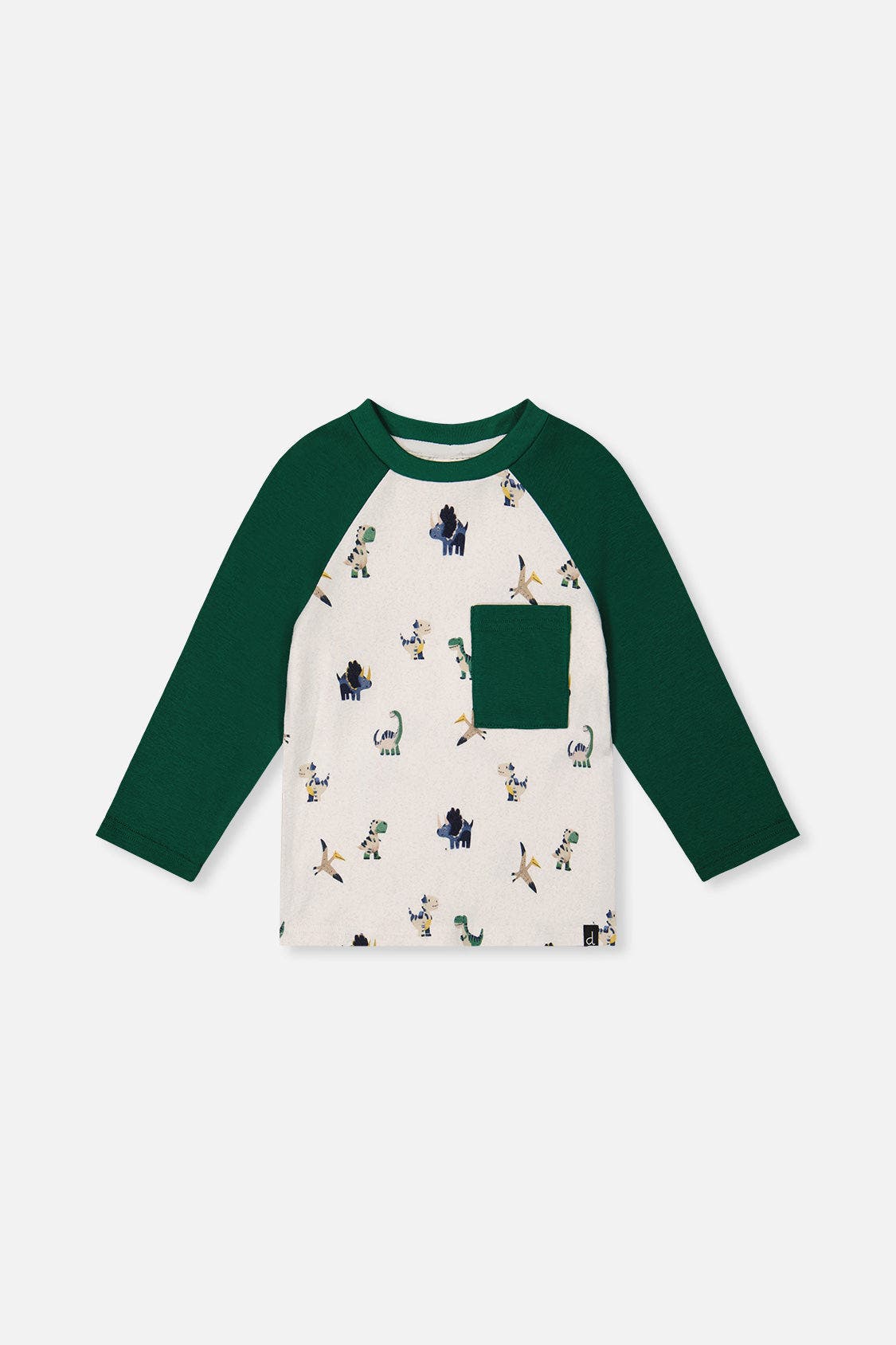 selected Beige Dinosaur Print
