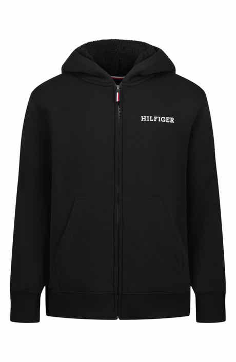 Kids' Full Zip Logo Hoodie