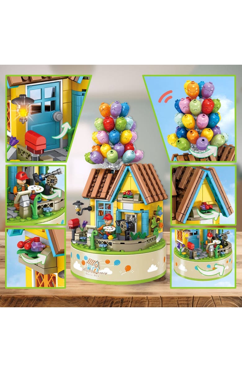 CONTIXO Flying Balloons Building Block Set, Alternate, color, Multi Color Musical