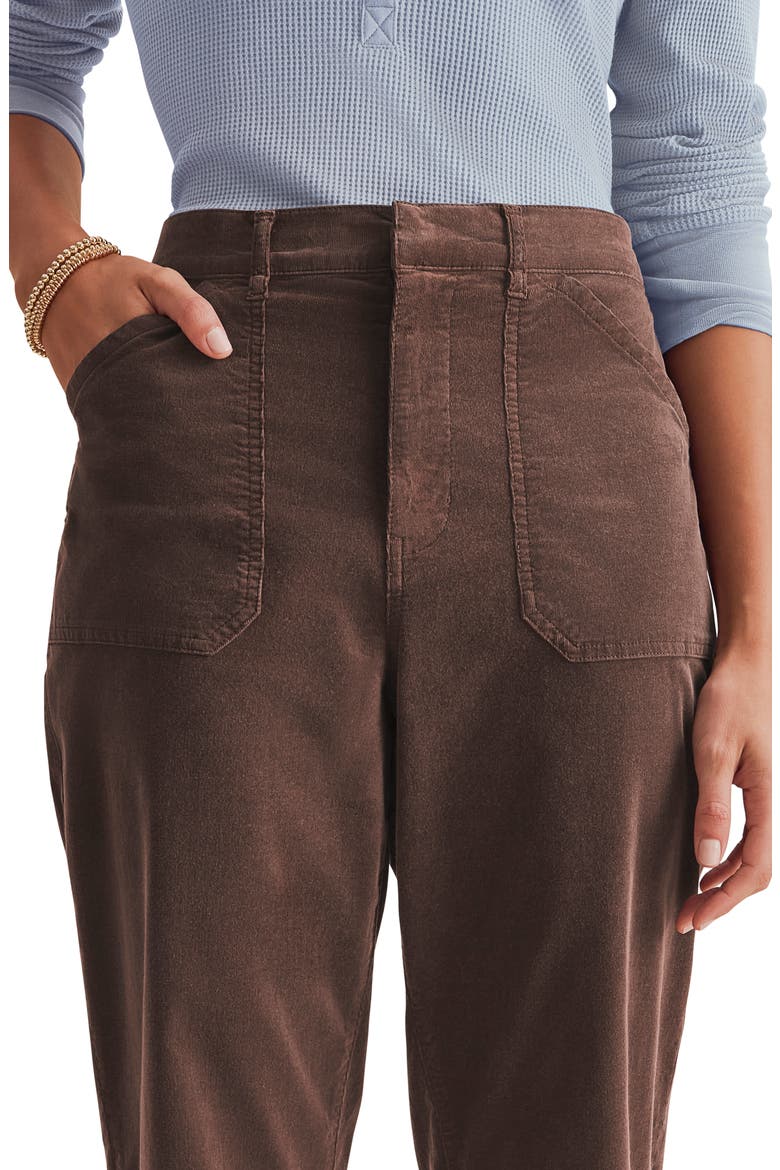 Carissa Corduroy Pants, Alternate, color, JAVA BROWN