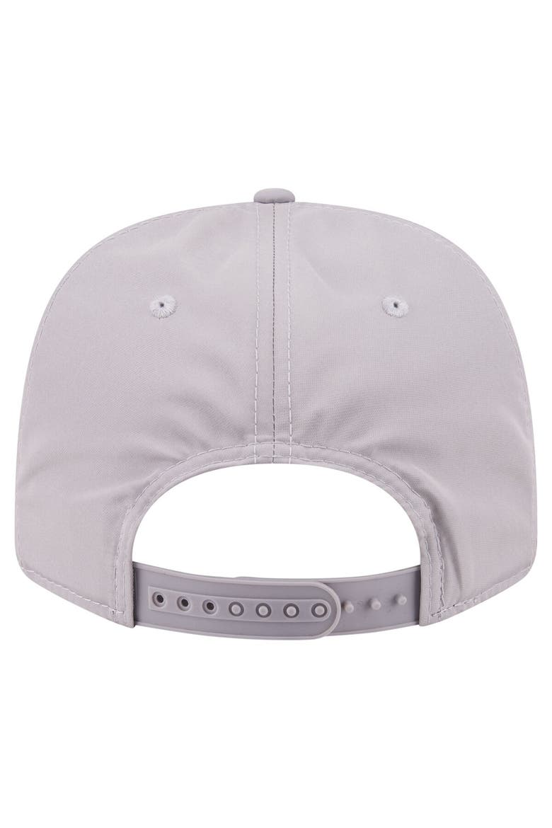 Men's New Era Gray New York Mets Laser Perforated 9SEVENTY Adjustable Hat, Alternate, color, Gray