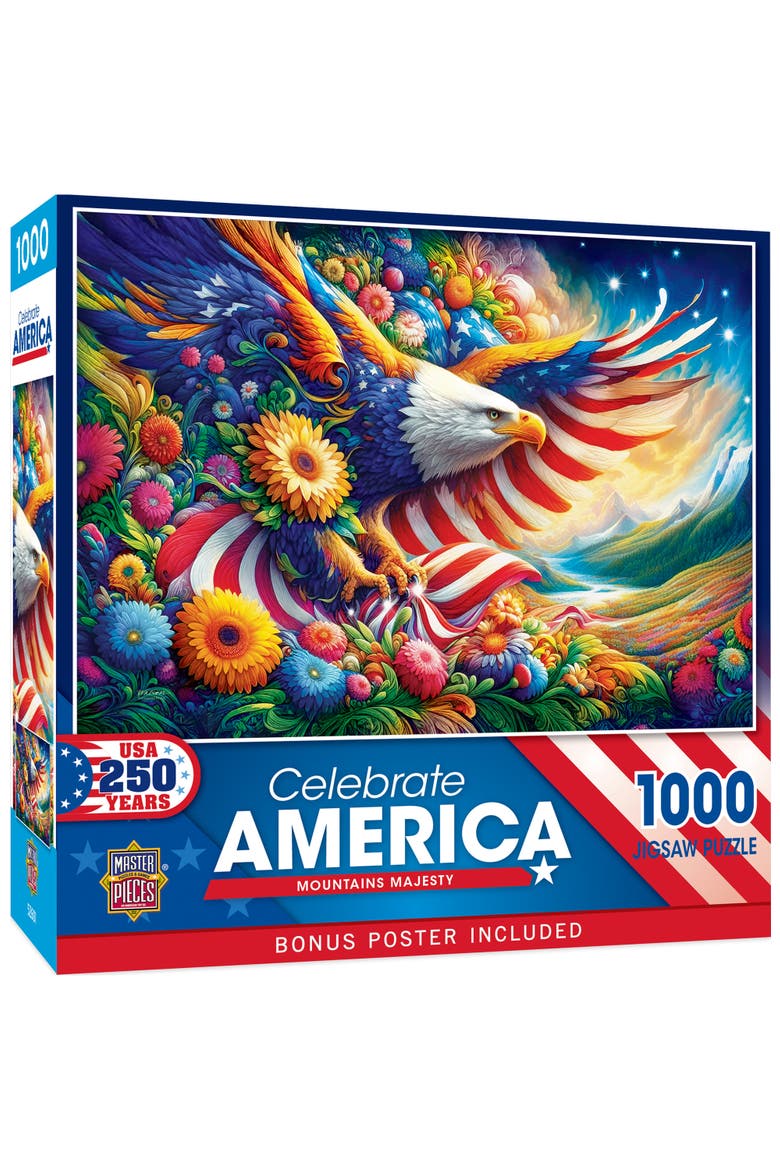 Mountains Majesty 1000 Piece Puzzle, Main, color, Multicolor
