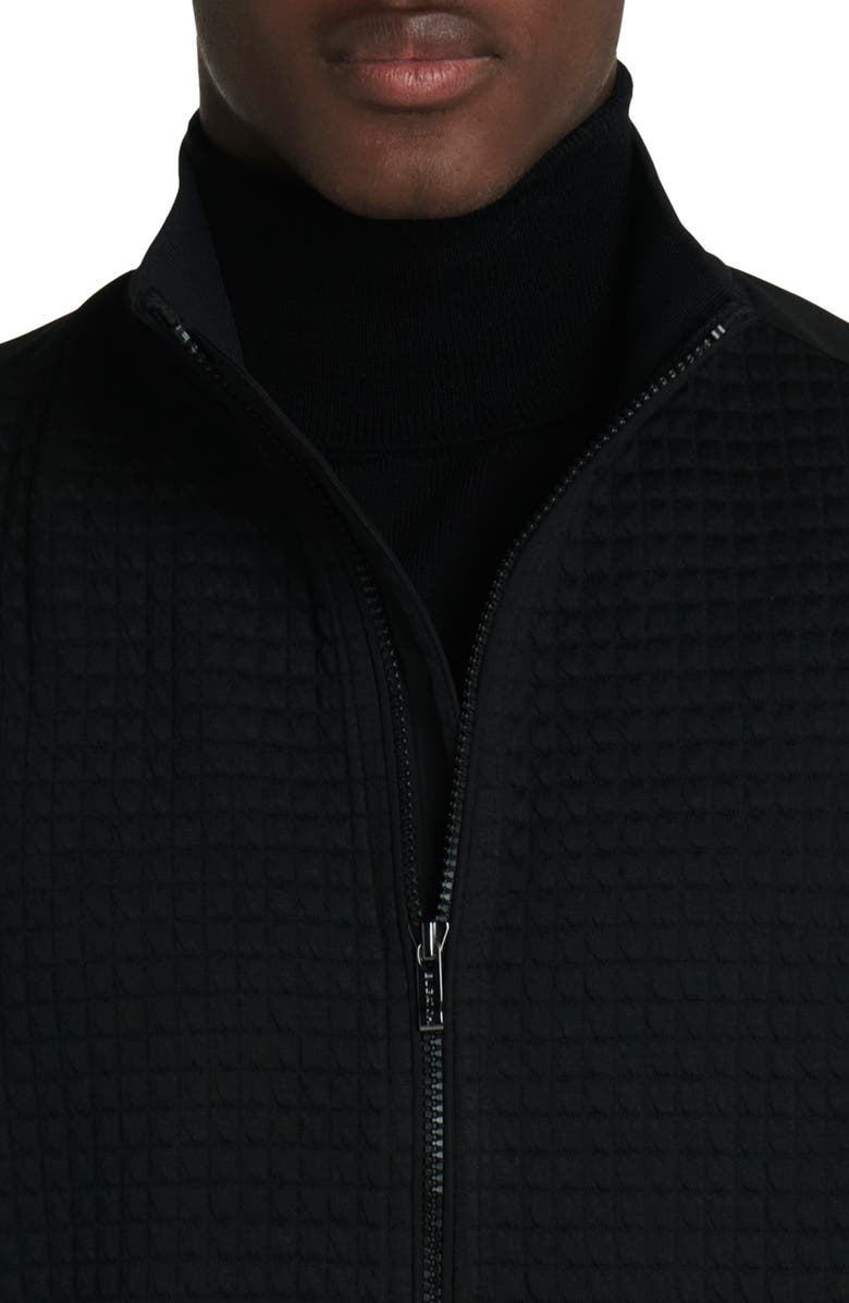 Bugatchi Quarter Zip Pullover, Alternate, color, 