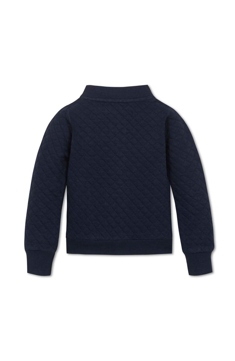 Hope & Henry Kids' Quilted Zip-Up Bomber Jacket, Alternate, color, Navy Quilted