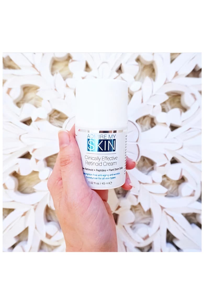 Clinical Effective Retinoid Cream for Anti Aging Anti Wrinkle Skincare, Alternate, color, Clear