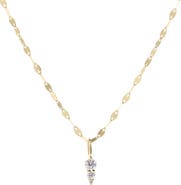 LANA 14K Gold Diamond Spike Pendant Necklace