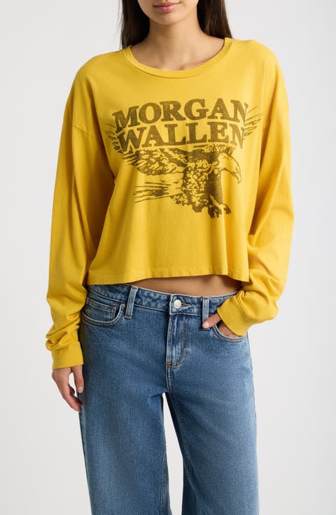 Morgan Wallen Eagle Graphic Long Sleeve T-Shirt