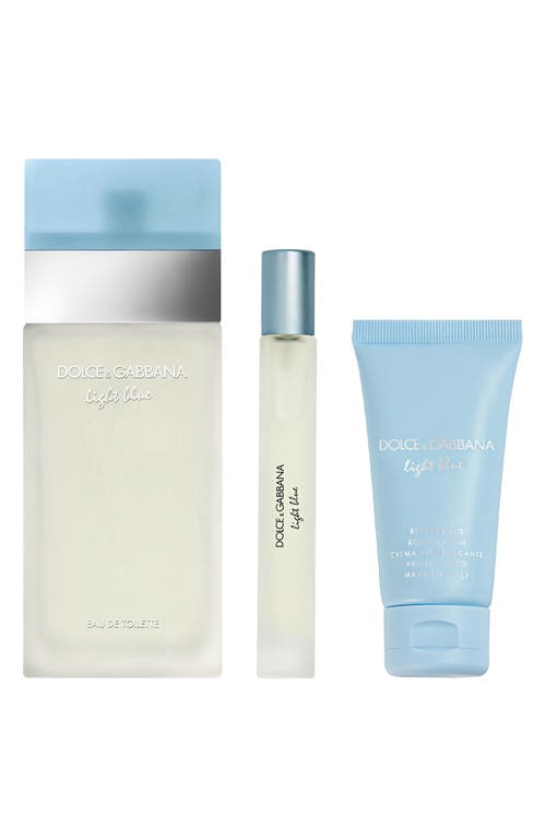 Dolce & Gabbana Dolce&gabbana Light Blue Eau De Toilette Gift Set $125 Value In No Color
