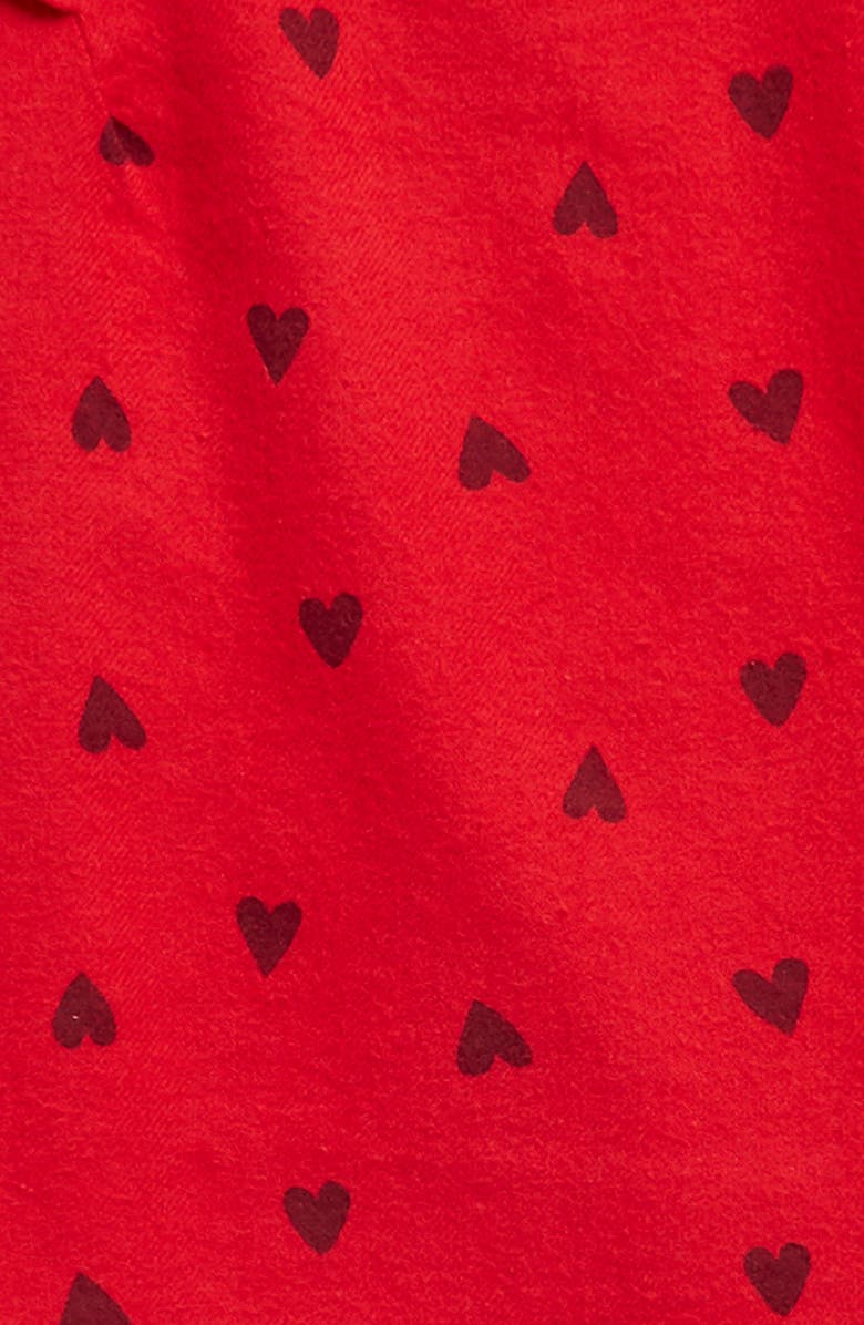 Tucker + Tate Kids' Print Ruffle Sleeve Cotton Top, Alternate, color, 