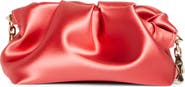 Christian Louboutin Small Eva Neoprene Satin Clutch