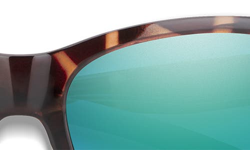 Smith Shoal 58mm Chromapop Polarized Wraparound Sunglasses In Blue