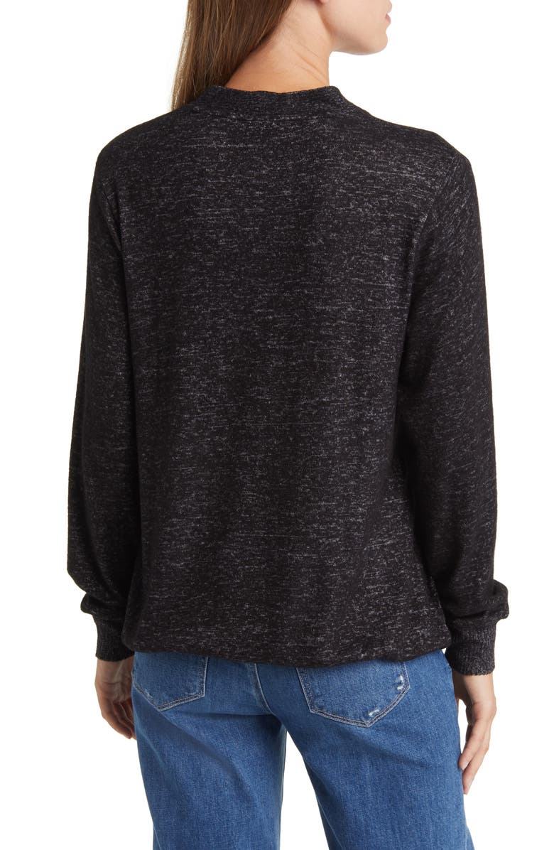 Bobeau Cozy Surplice Top, Alternate, color,