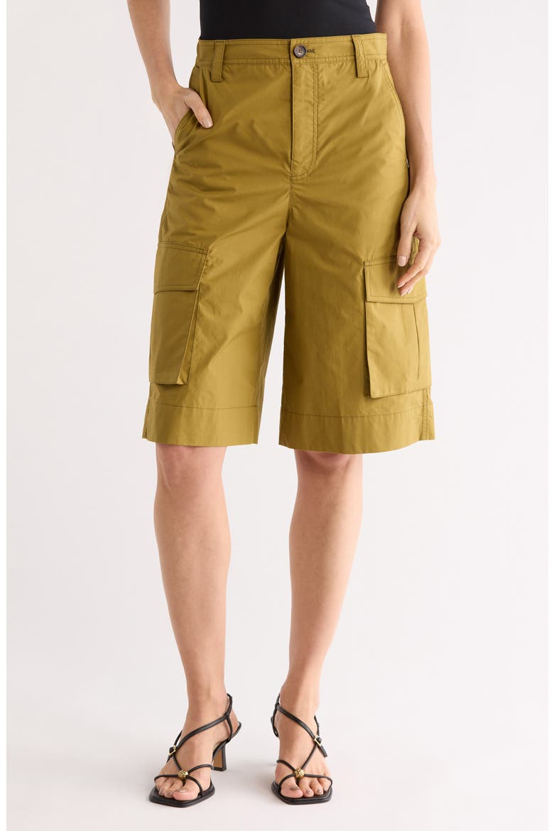 Toby Cotton Shorts, Main, color, HAZEL