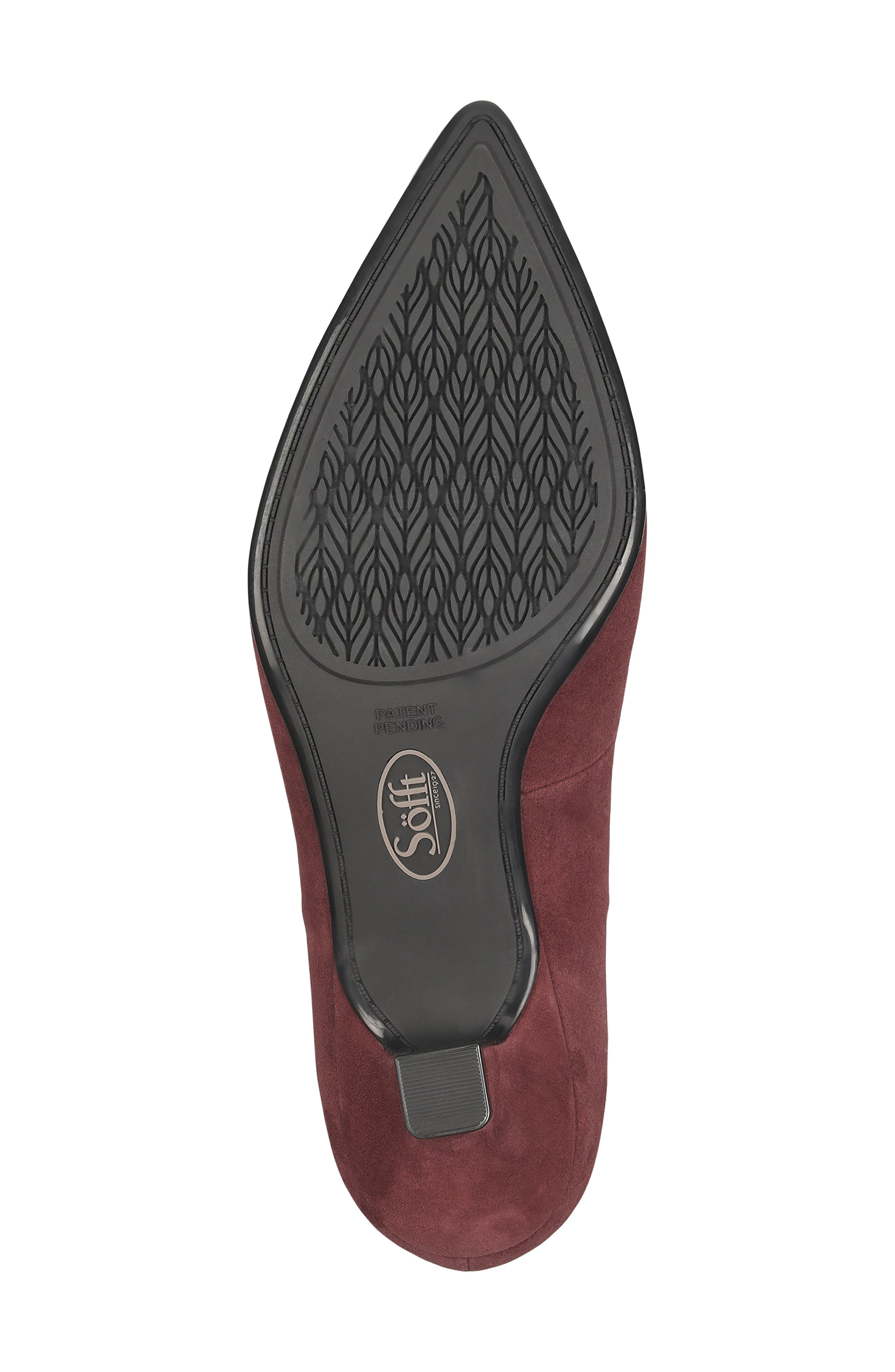 Shannon Pointed Toe Pump, Alternate, color, BURGUNDY