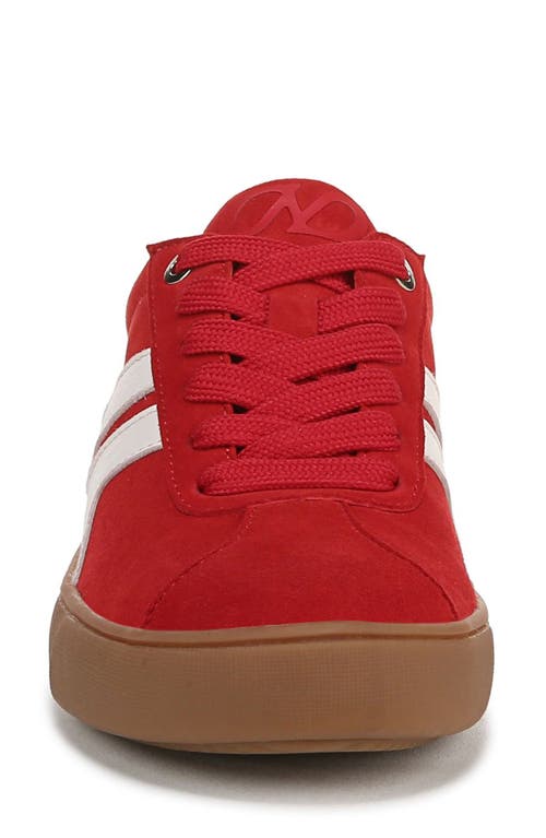 Naturalizer Medina Sneaker In Crimson Red/warm White