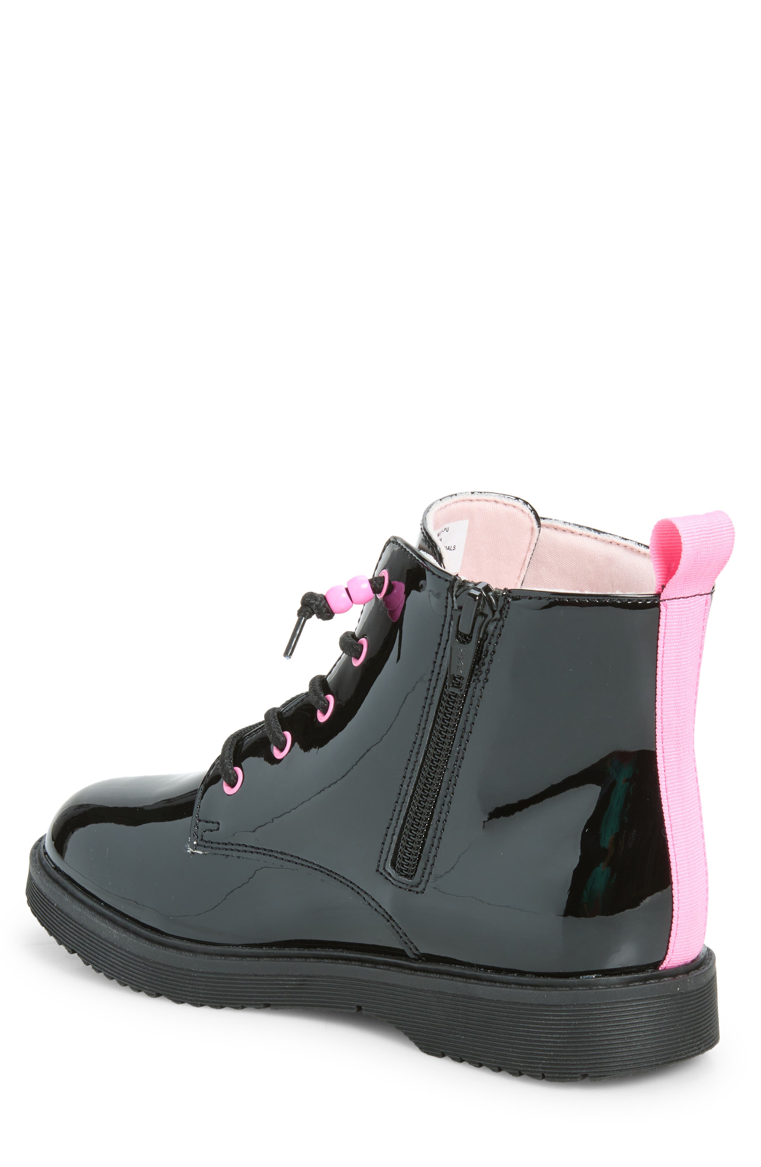 Kids' Palmer Combat Boot, Alternate, color, BLACK MULTI