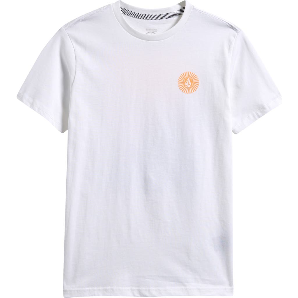 Volcom Baby Volcom Kids' Get Out Graphic T-shirt In White