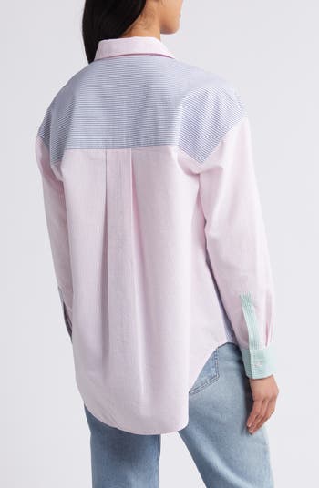 Stripe Oversize Shirt