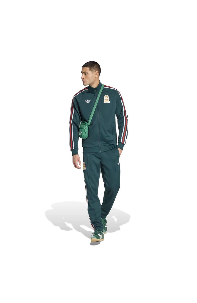 adidas Men's adidas Teal Mexico National Team Originals Full-Zip Track Jacket, Alternate, color, Green