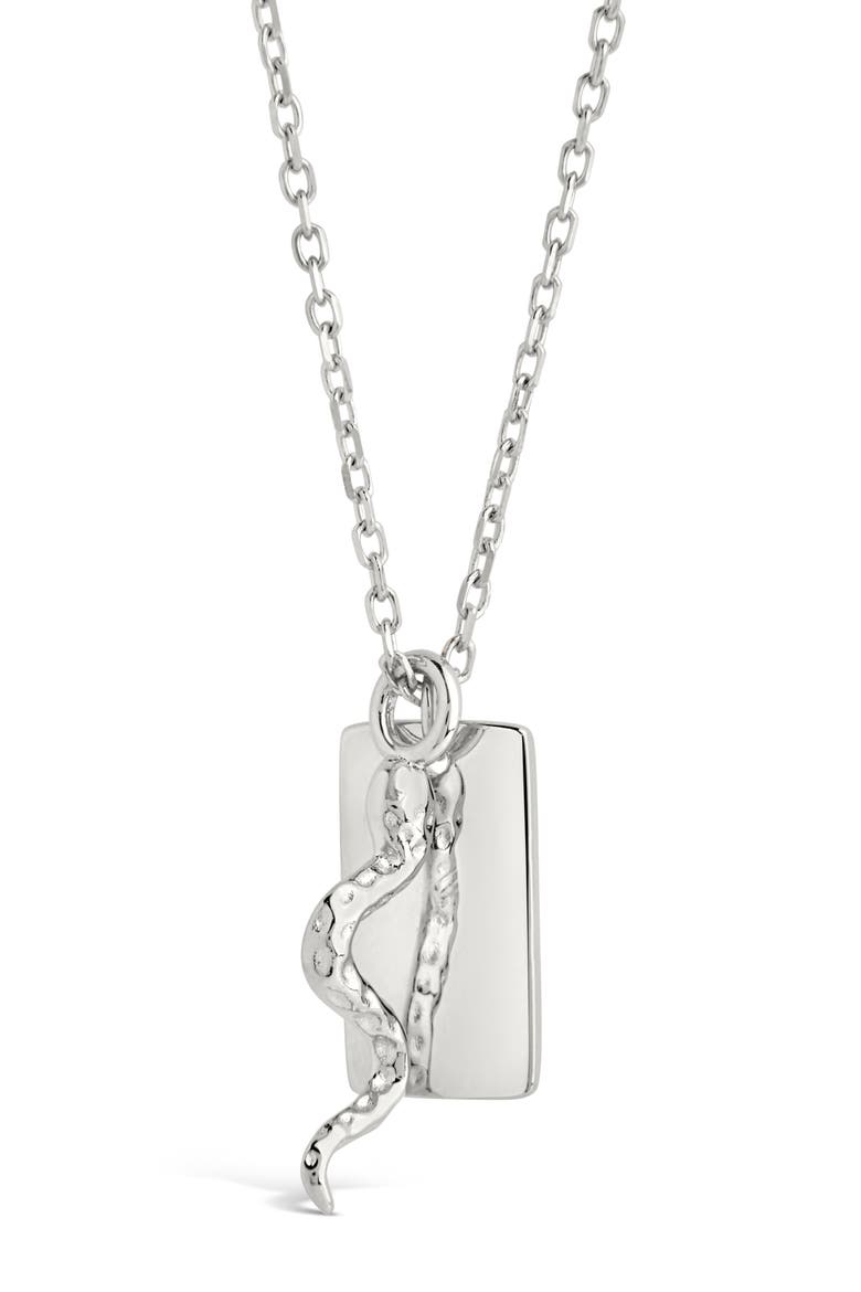 Bella Pendant Necklace, Alternate, color, SILVER