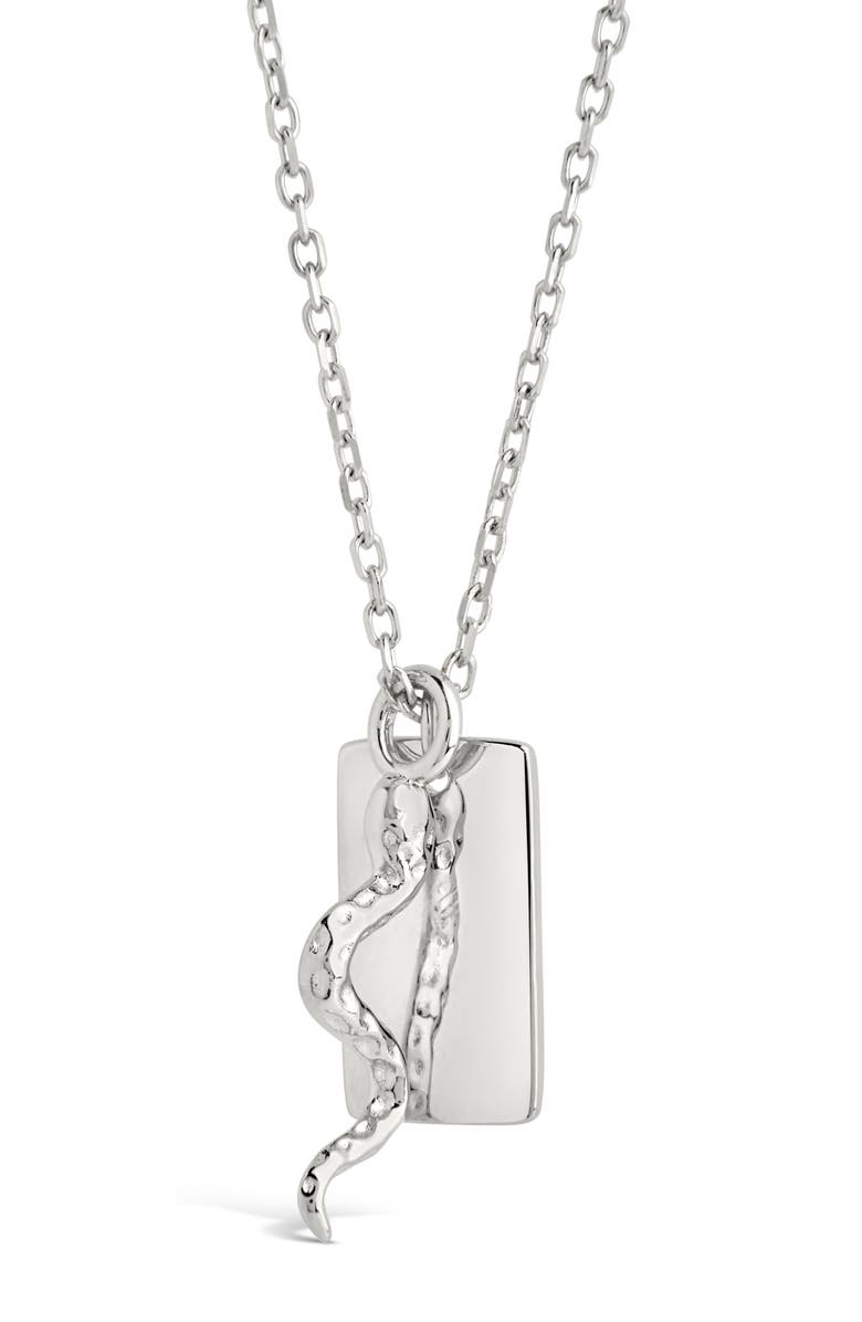 Sterling Forever Bella Pendant Necklace, Alternate, color, 