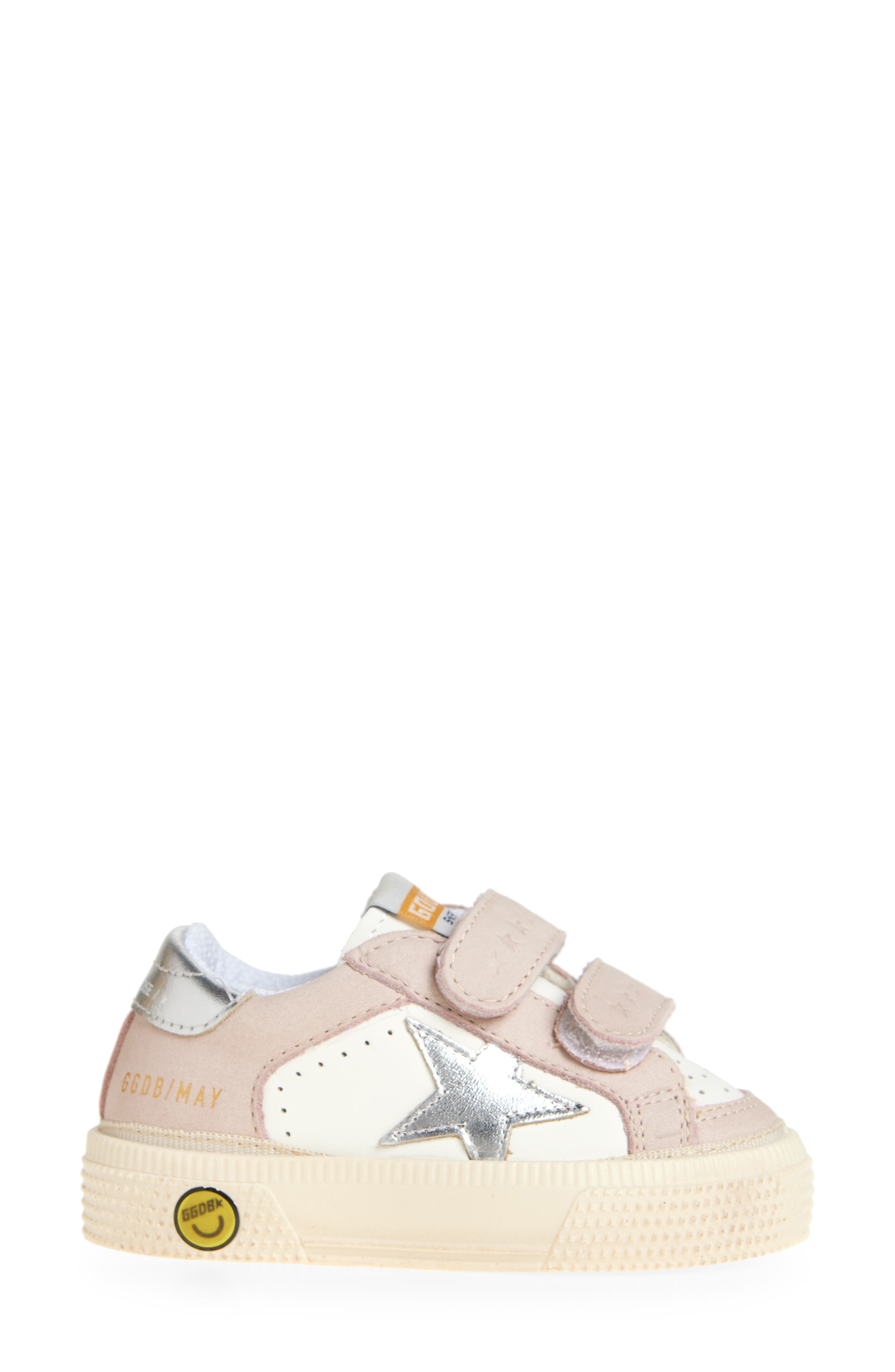 Golden Goose Kids' May School Glitter Sneaker, Alternate, color, 
