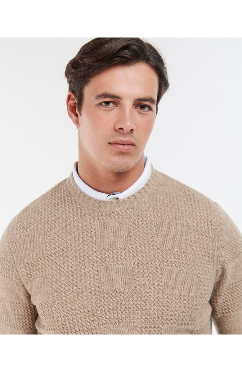Barbour Townend Solid Lambwool Crewneck Sweater, Alternate, color, 